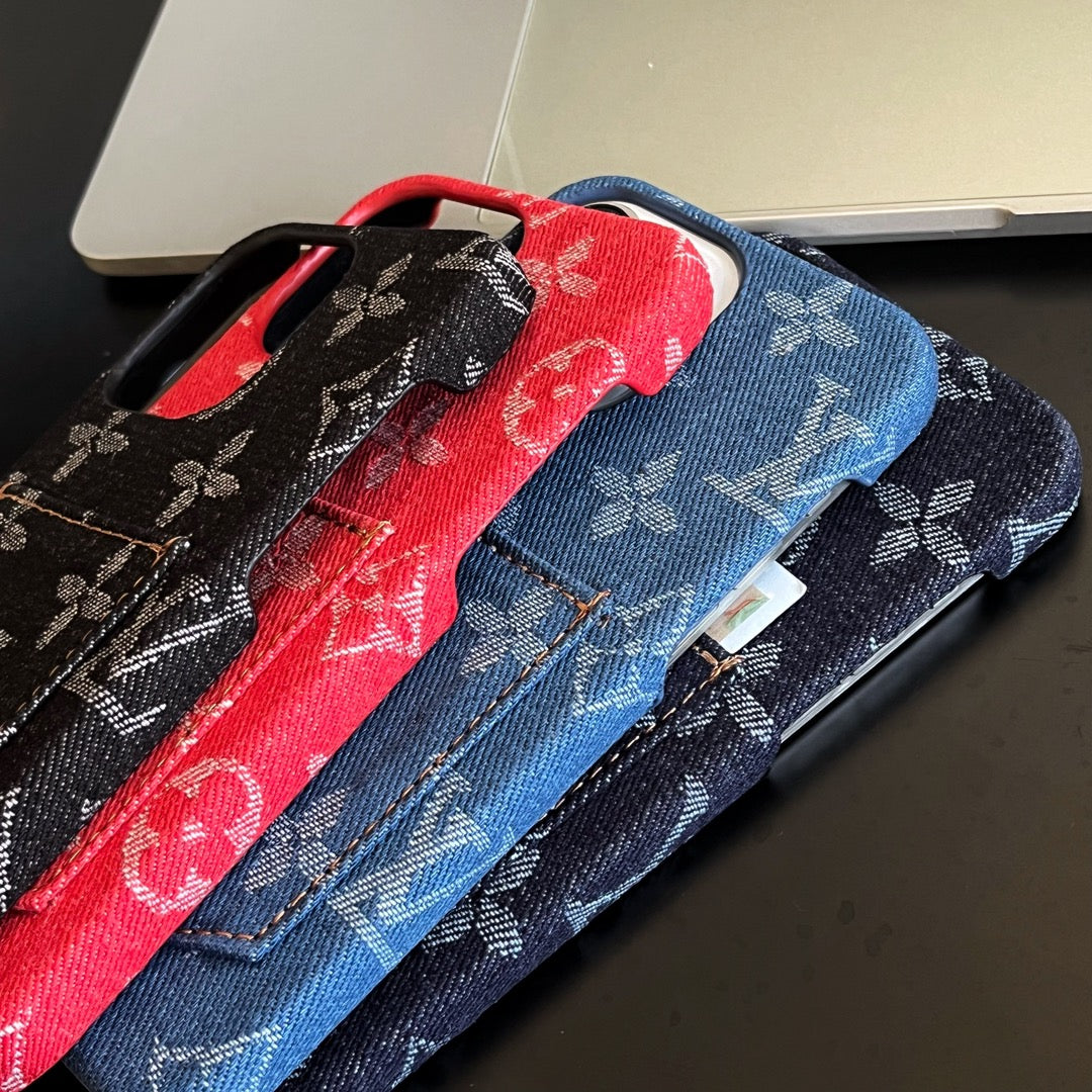 Iconic Armor Louis Vuitton with Card Holder i Phone Case