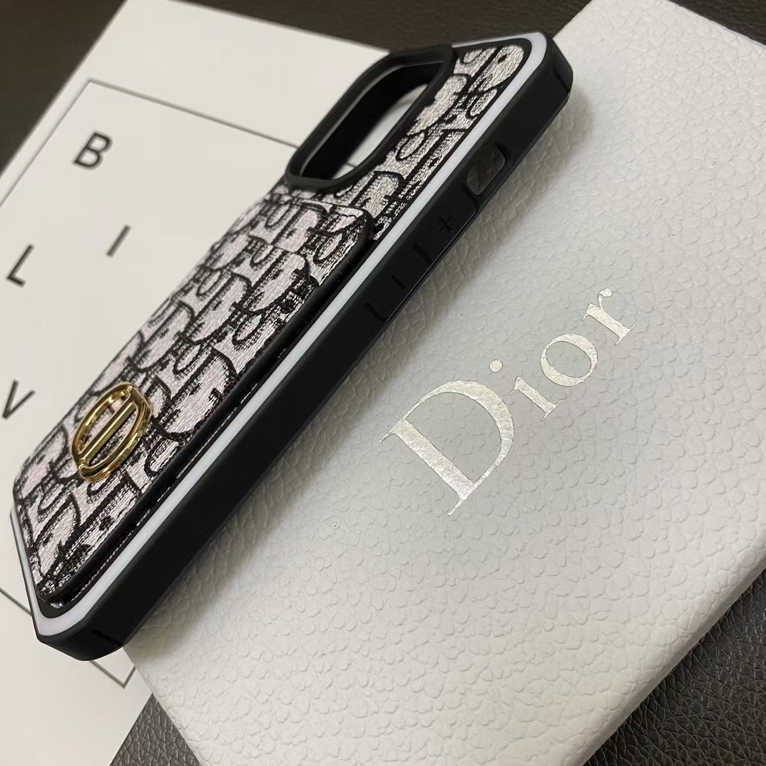 Dior Classic Monogram Leather Case