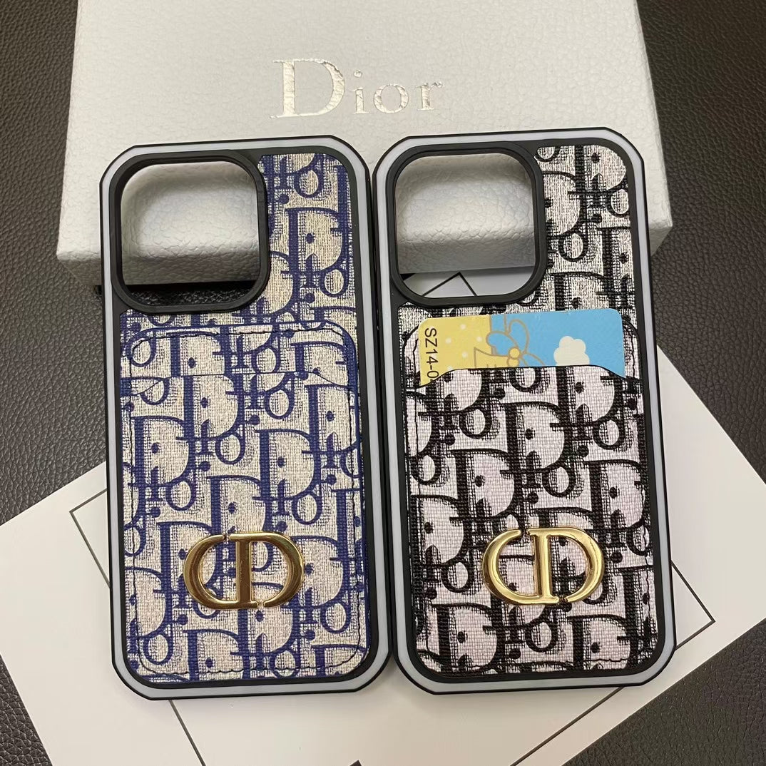 Dior Classic Monogram Leather Case