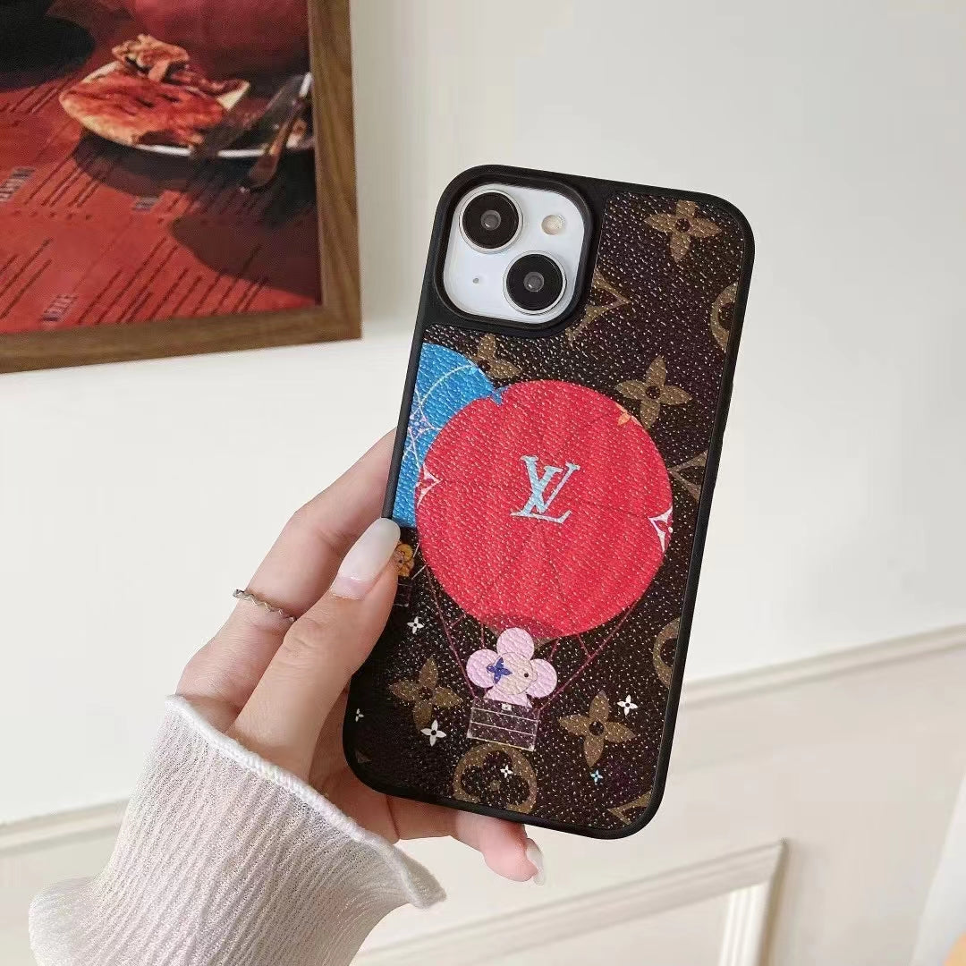 LV Patchwork Leather Case – Limited Edition Style