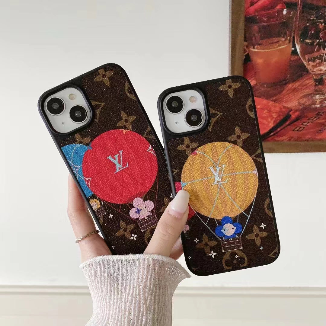 LV Patchwork Leather Case – Limited Edition Style