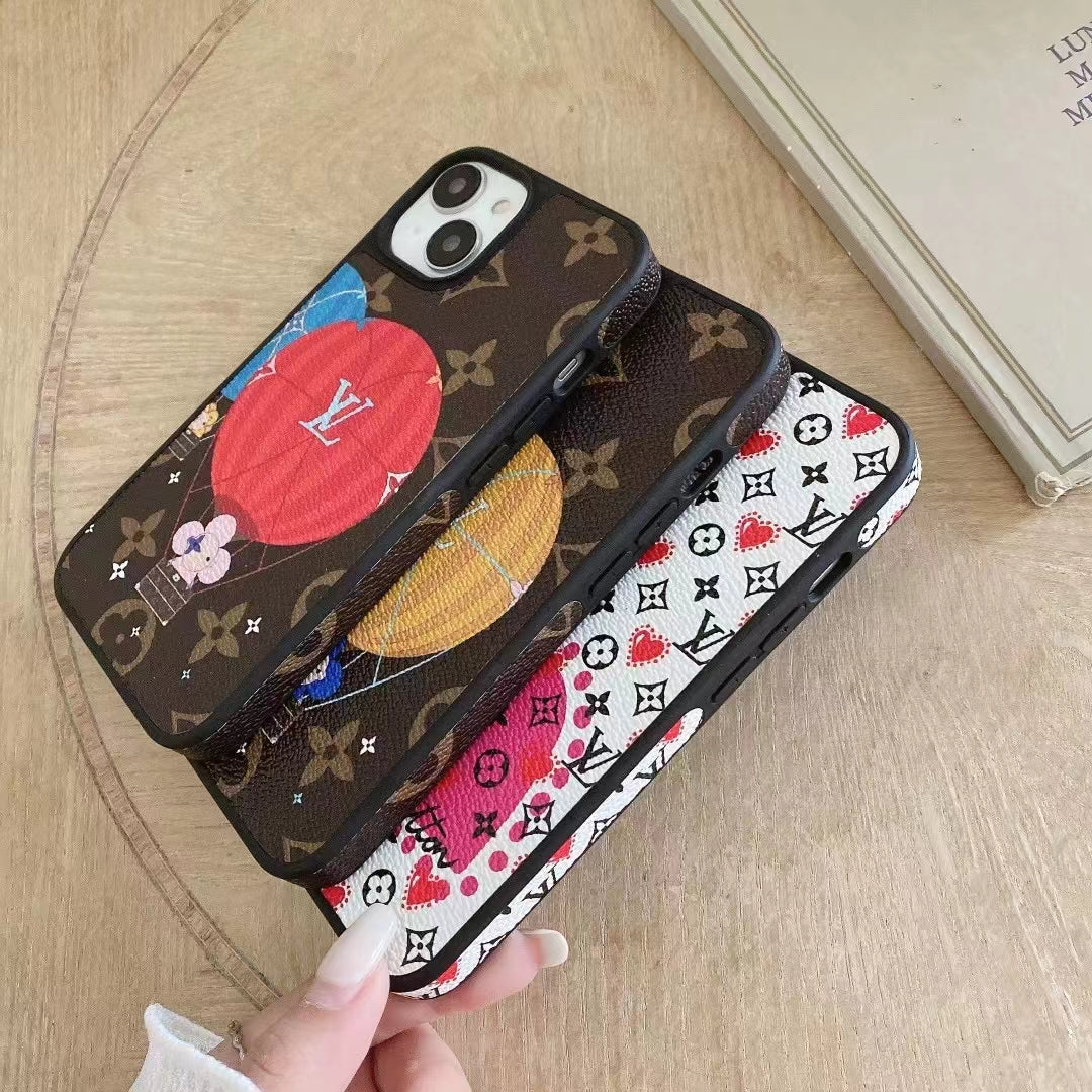 LV Patchwork Leather Case – Limited Edition Style