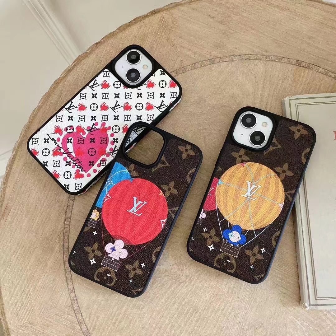 LV Patchwork Leather Case – Limited Edition Style