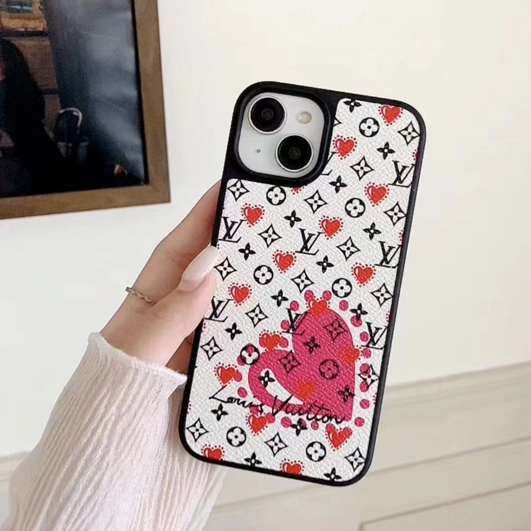 LV Patchwork Leather Case – Limited Edition Style