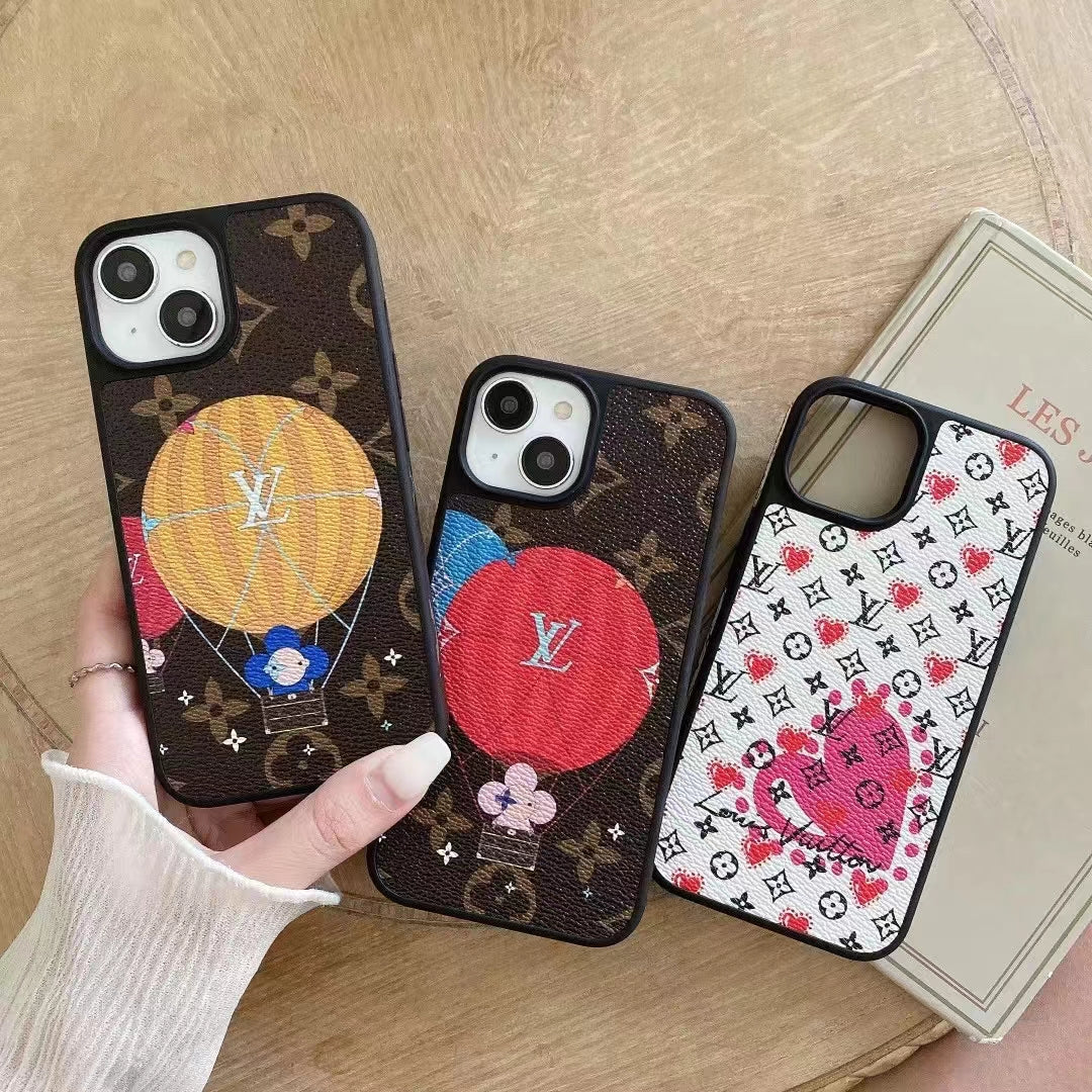 LV Patchwork Leather Case – Limited Edition Style