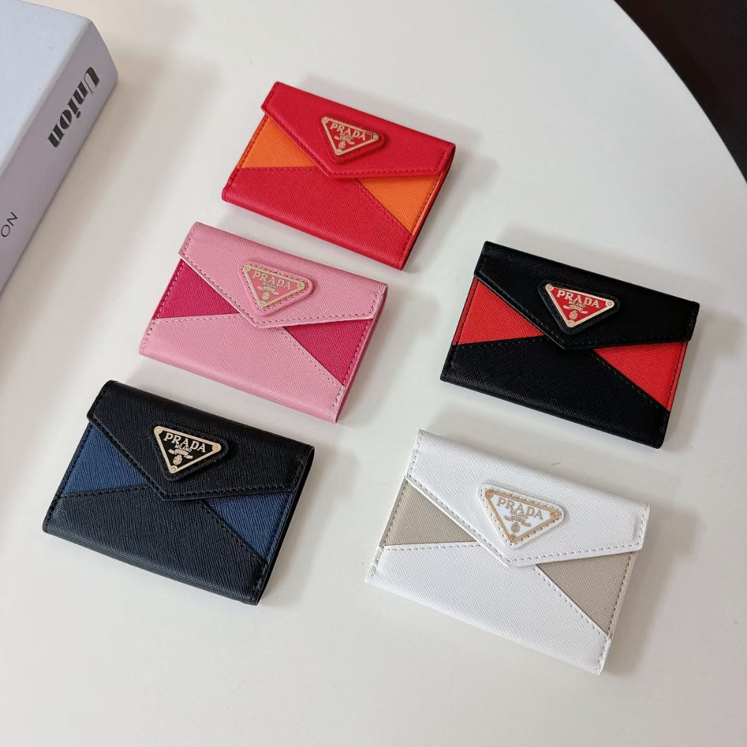 Prada Signature Saffiano Leather Card Case