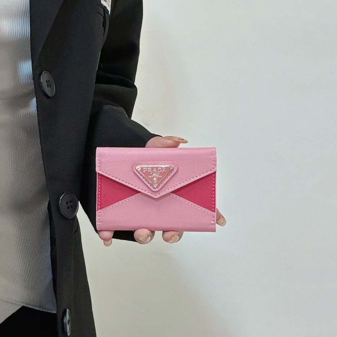 Prada Signature Saffiano Leather Card Case