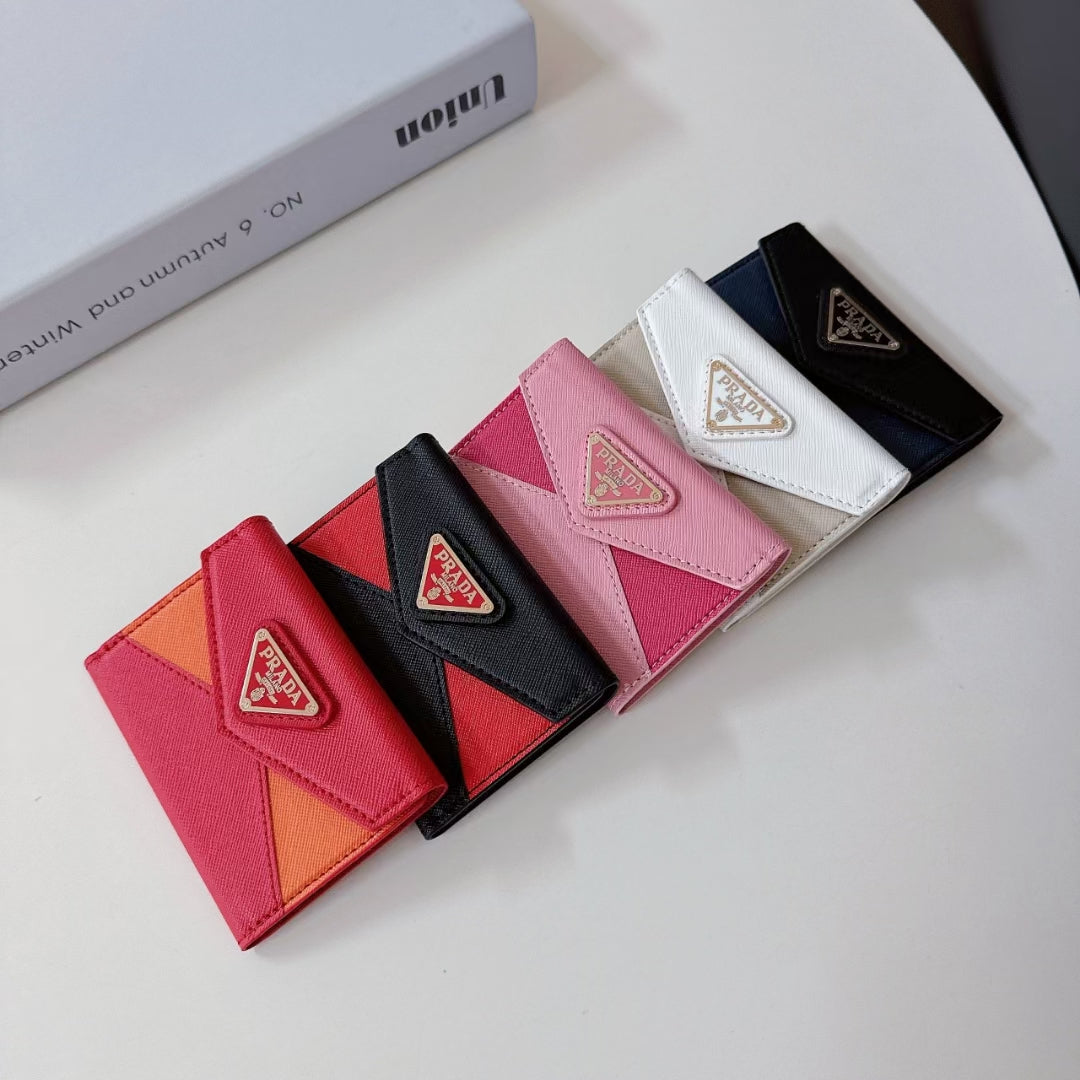 Prada Signature Saffiano Leather Card Case