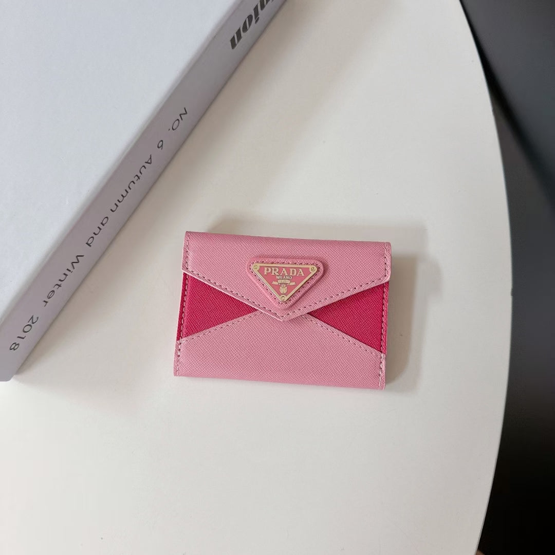 Prada Signature Saffiano Leather Card Case