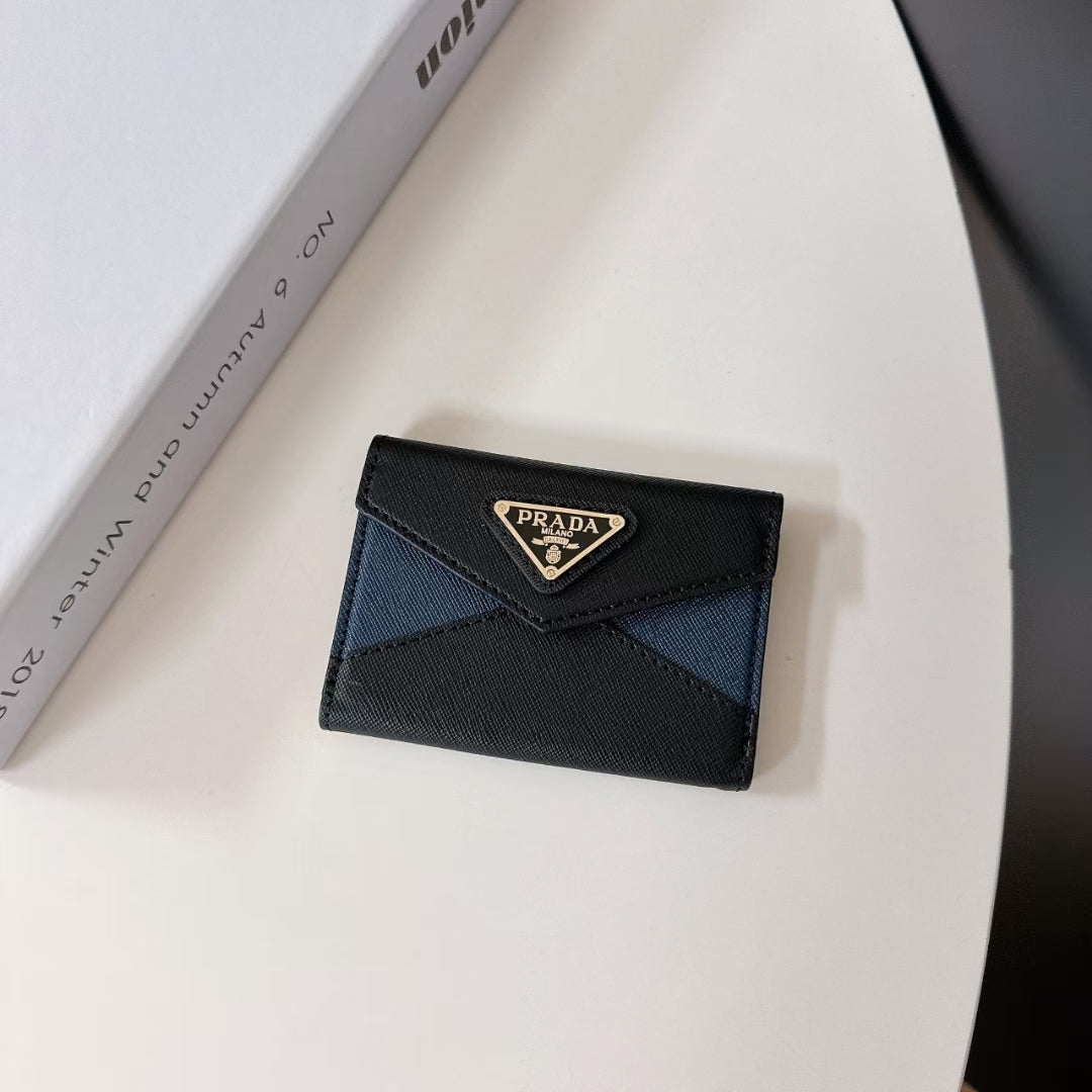 Prada Signature Saffiano Leather Card Case