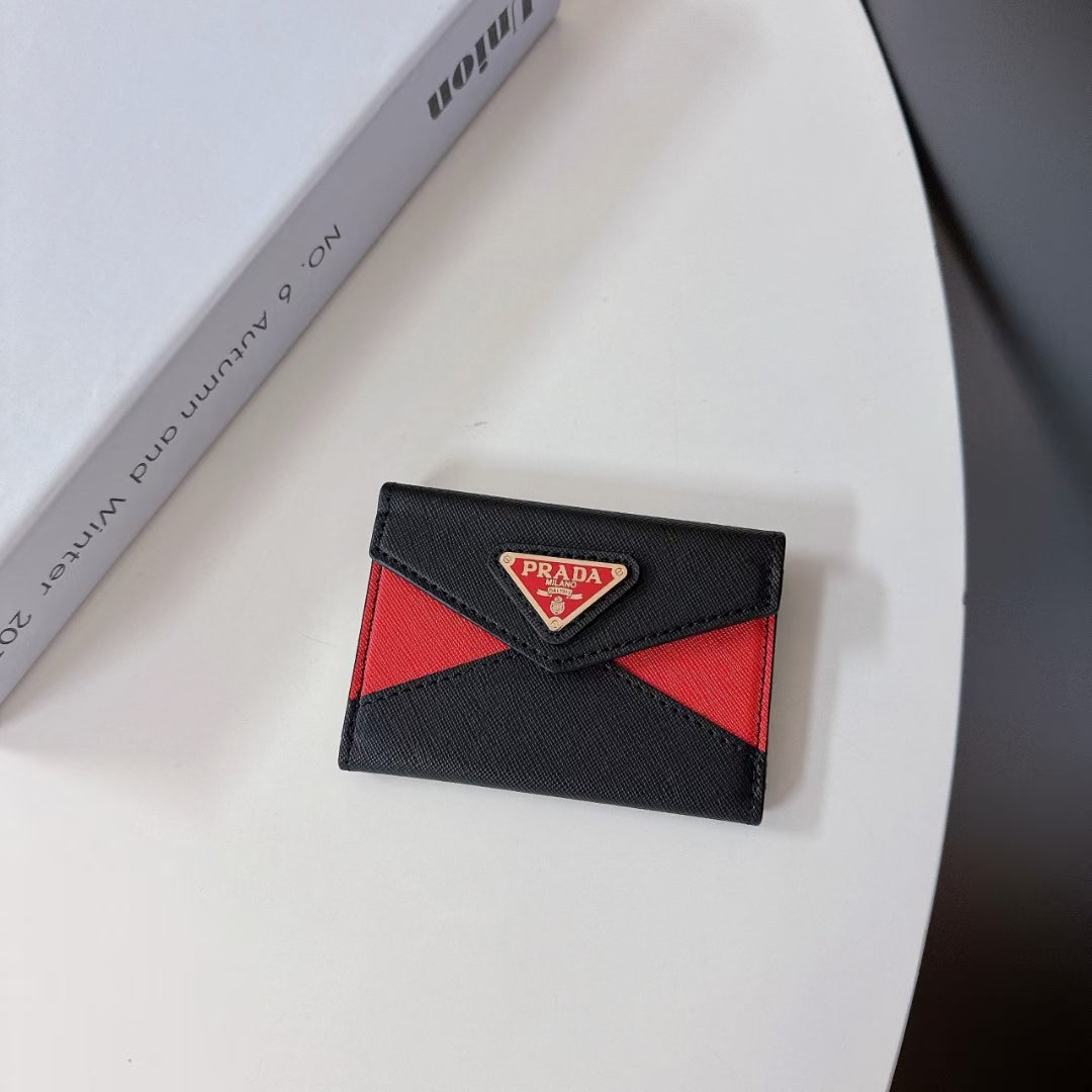 Prada Signature Saffiano Leather Card Case