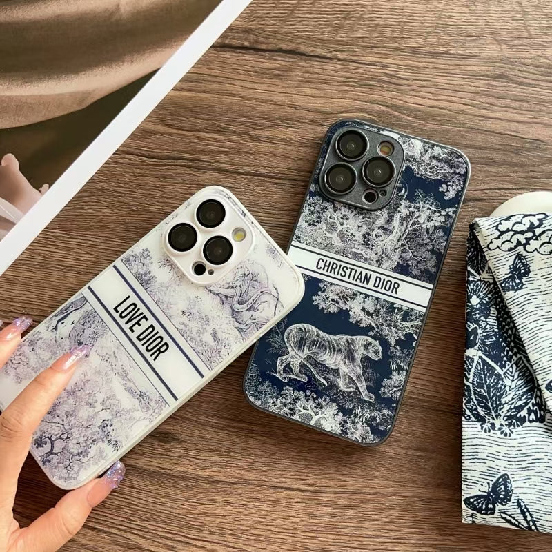Dior Jungle Pattern iPhone Case for Fashion Enthusiasts