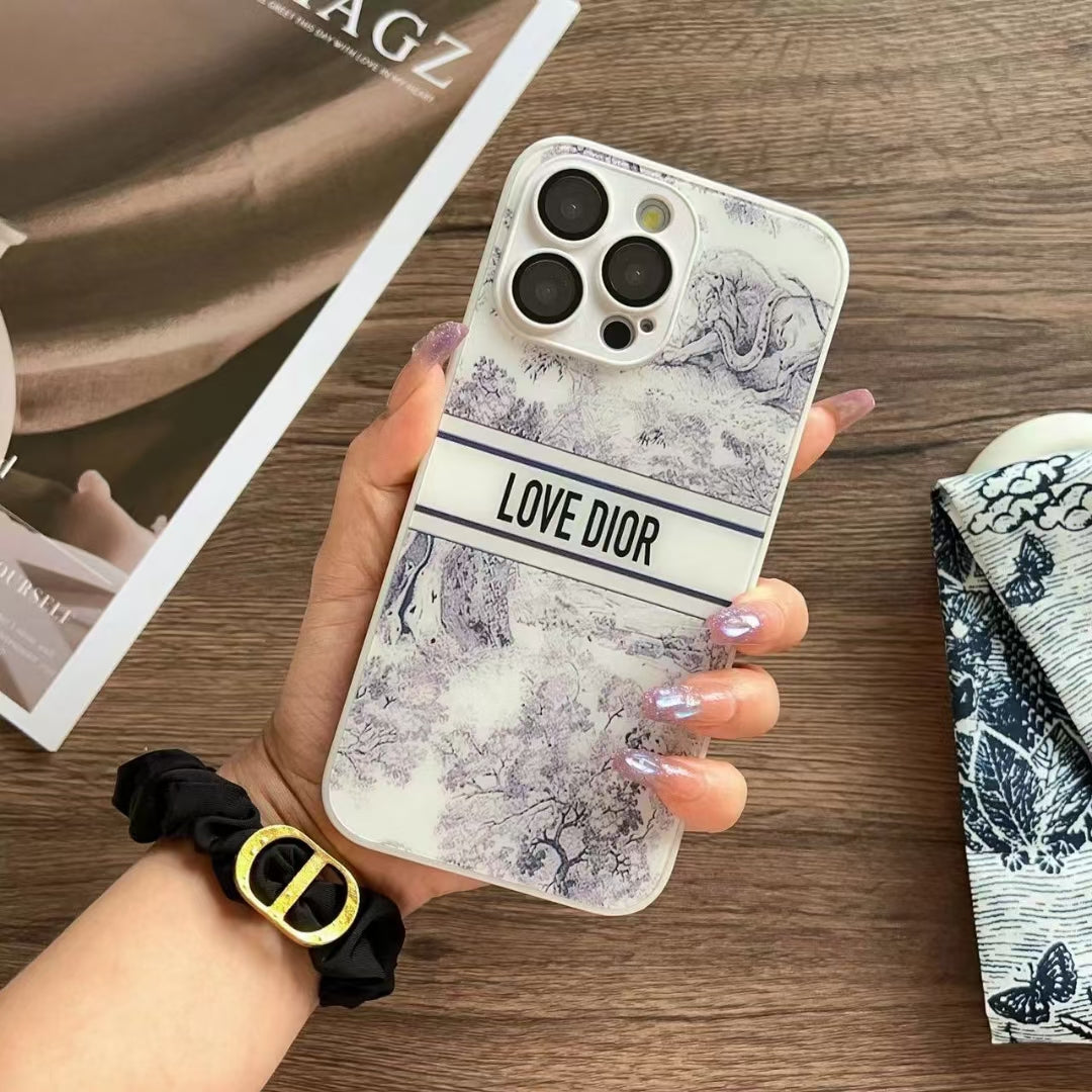 Dior Designer iPhone Case featuring Wilderness Artistry
