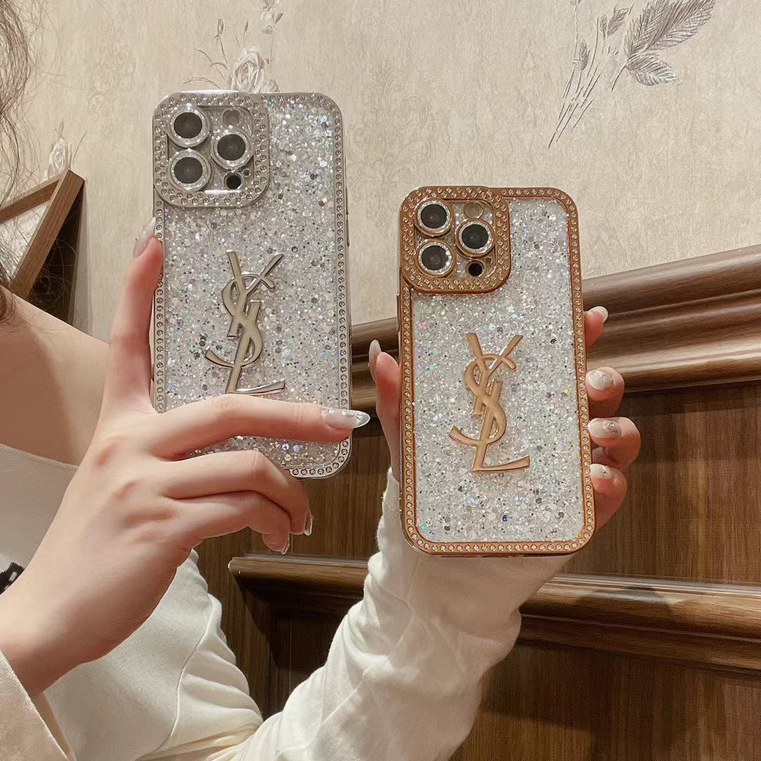 Signature Design YSL iPhone Case