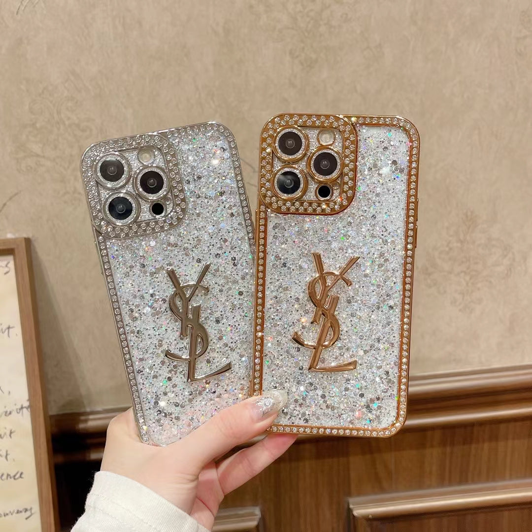 Signature Design YSL iPhone Case