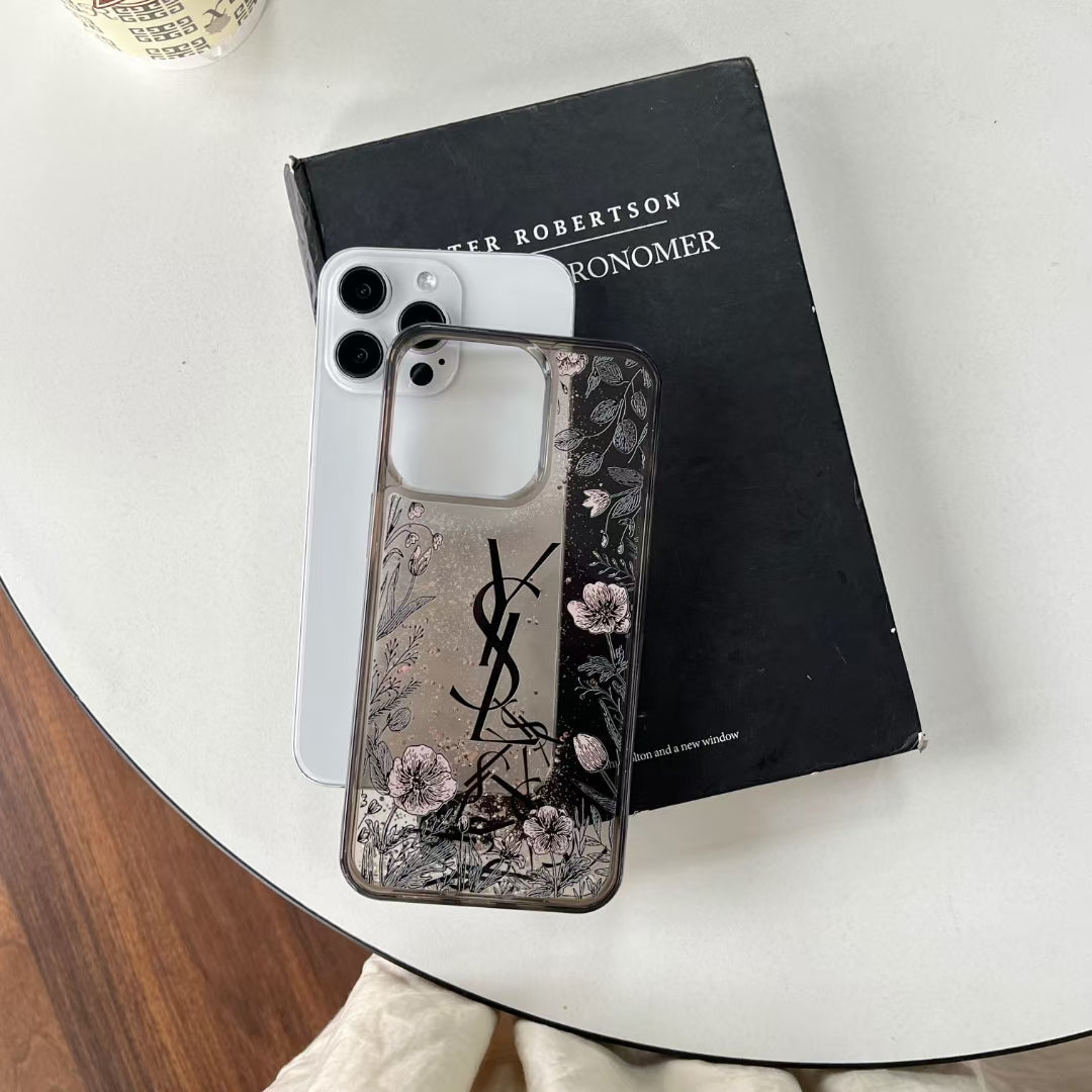YSL Luxury iPhone Case Iconic Style