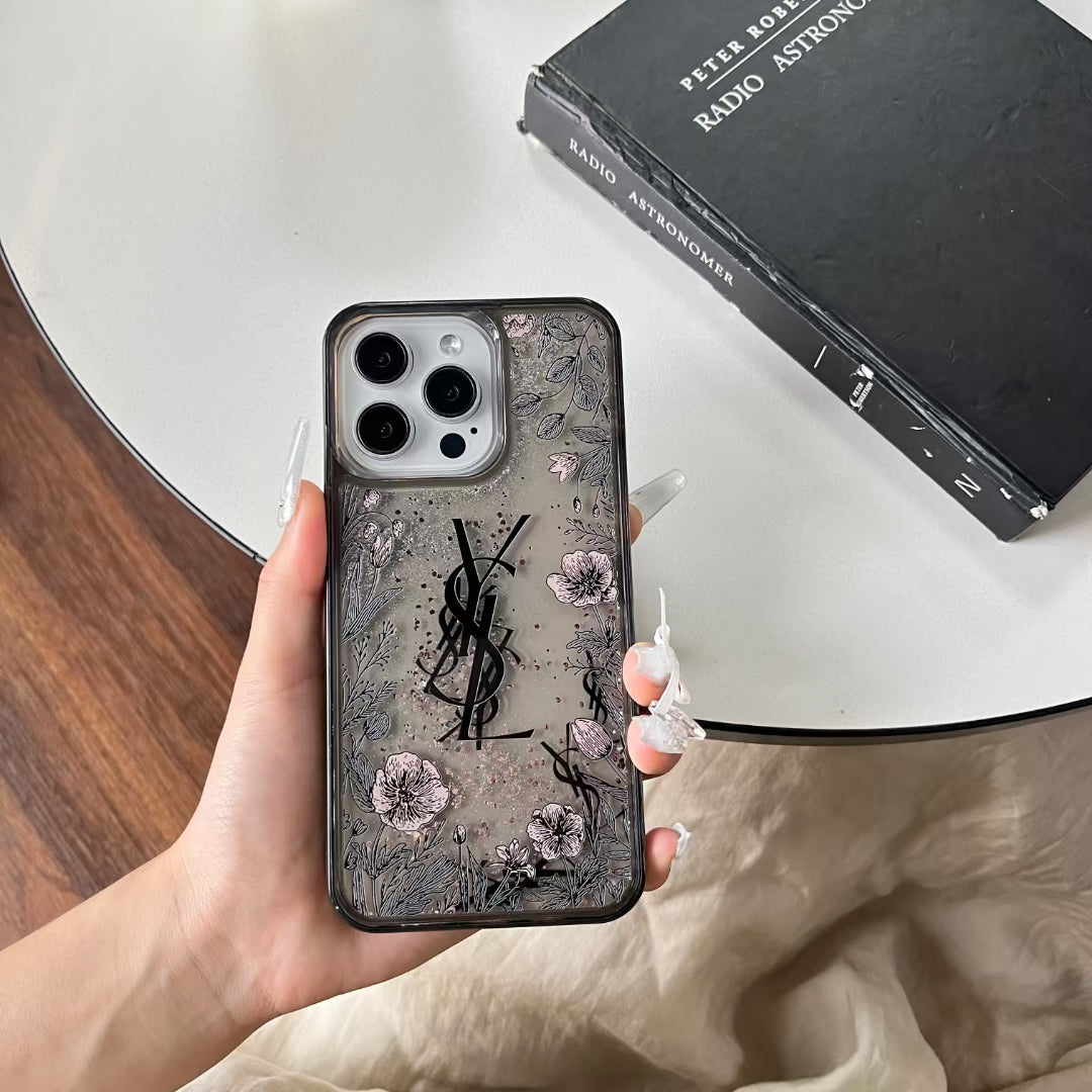 YSL Luxury iPhone Case Iconic Style