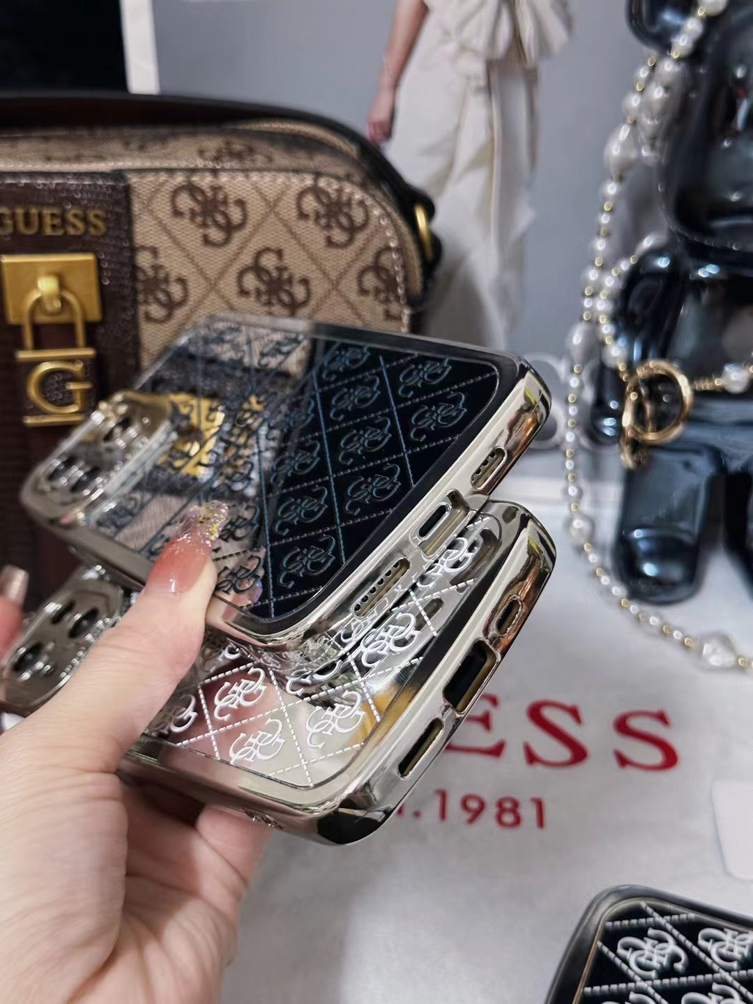 Guess Sleek Luxury iPhone Case