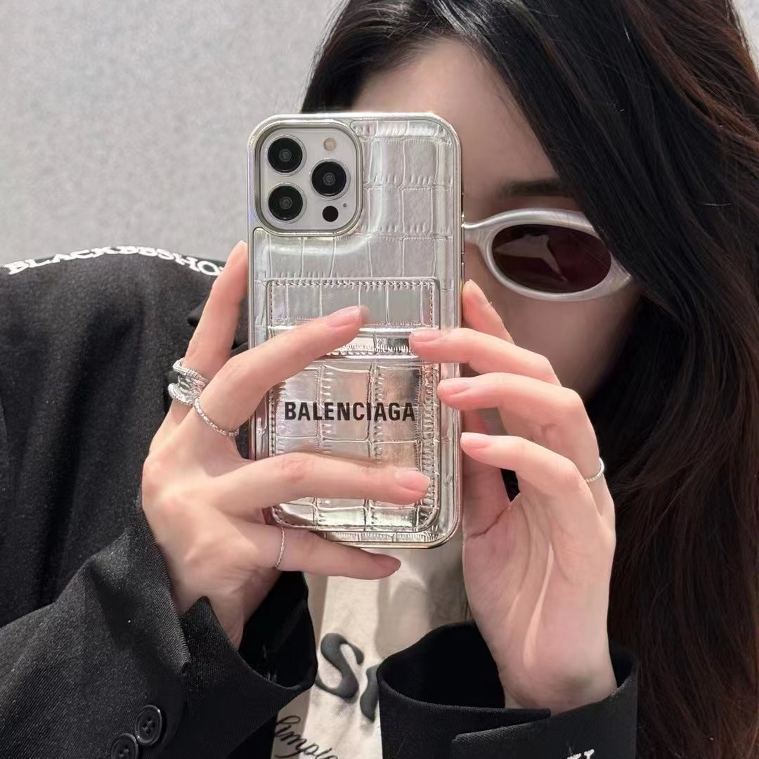 Balenciaga Signature Soft Case Fashionable with Card Holder