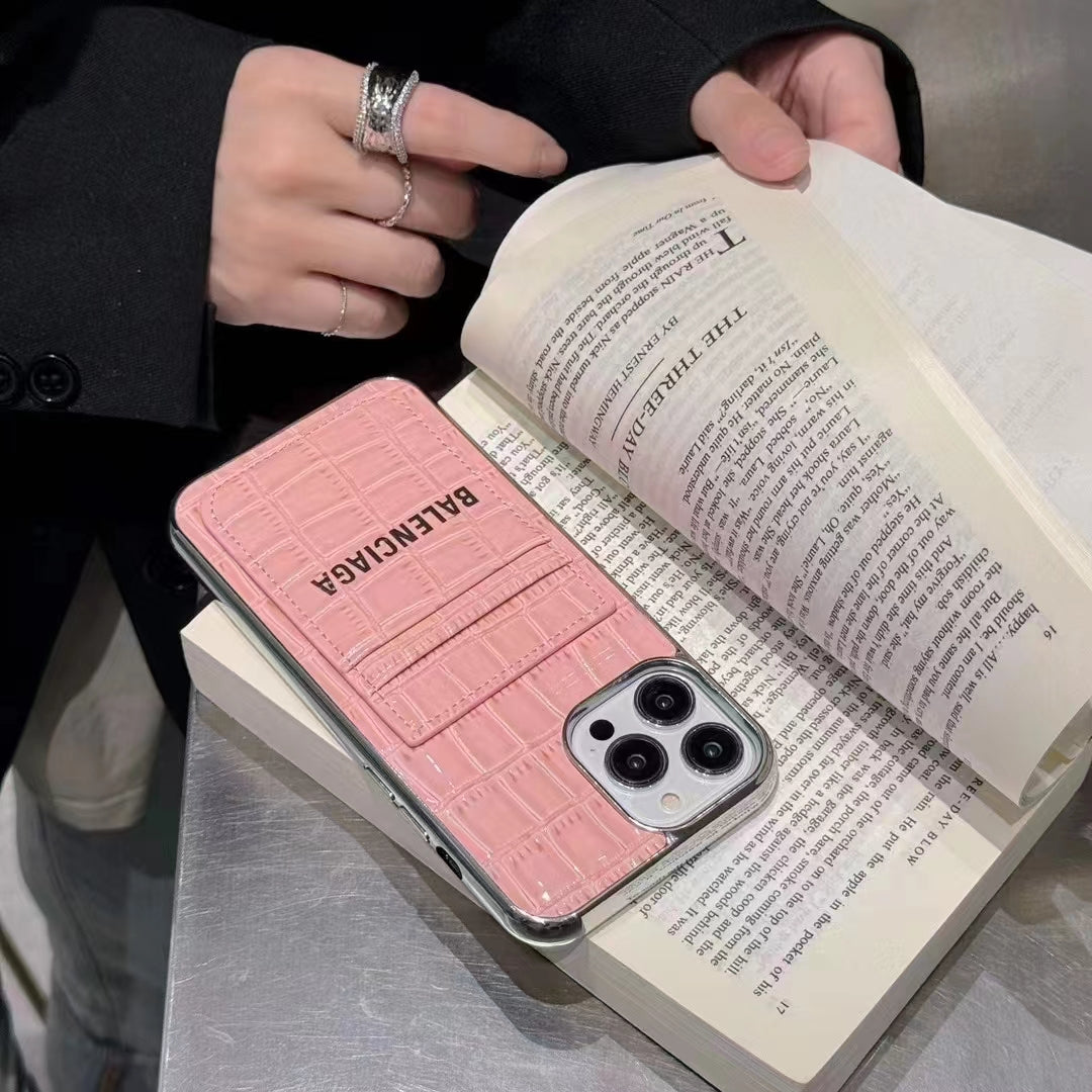 Balenciaga Signature Soft Case Fashionable with Card Holder