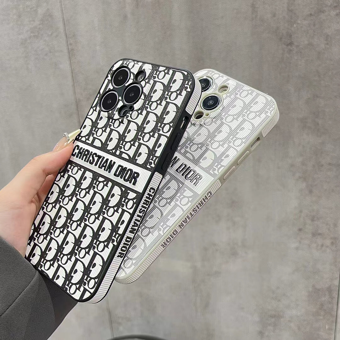 Luxury Dior Phone Case with Sleek Card Pocket
