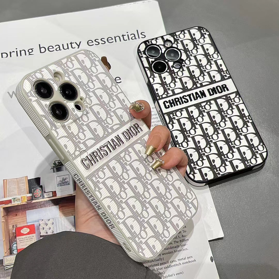 Luxury Dior Phone Case with Sleek Card Pocket