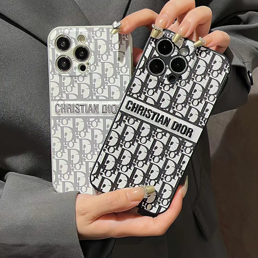 Luxury Dior Phone Case with Sleek Card Pocket