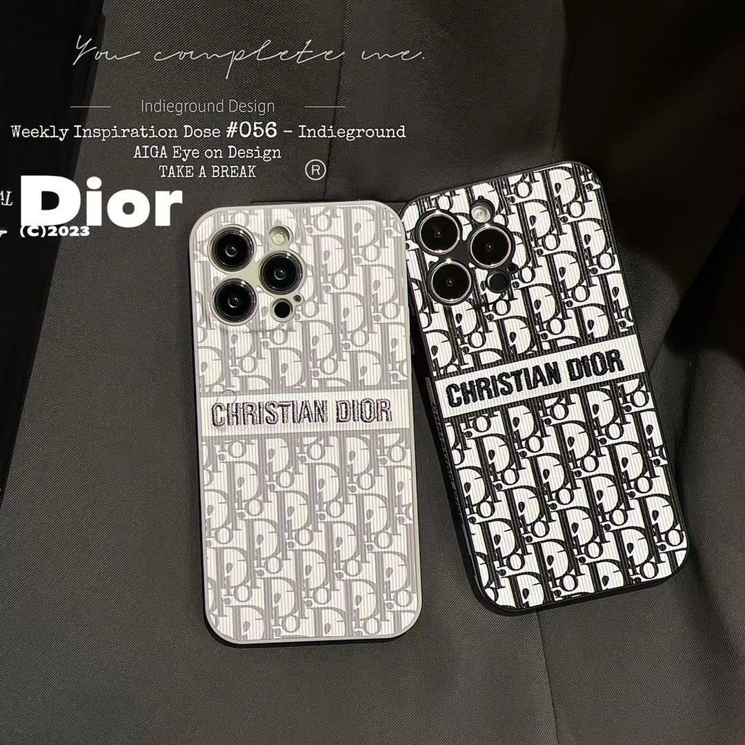 Luxury Dior Phone Case with Sleek Card Pocket