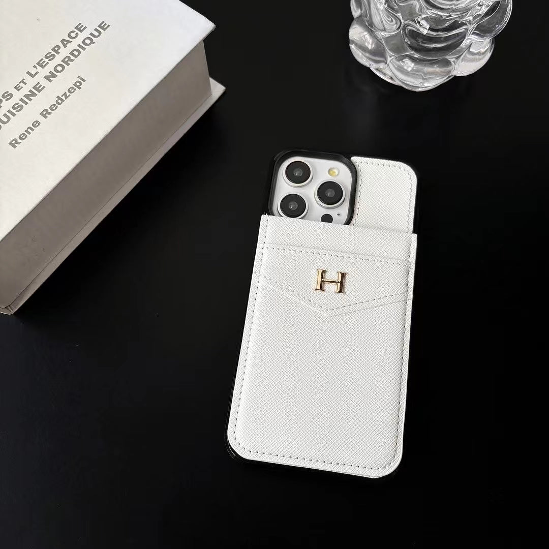 Modern Signature Shield Prada / Gucci / Hermes iPhone Case