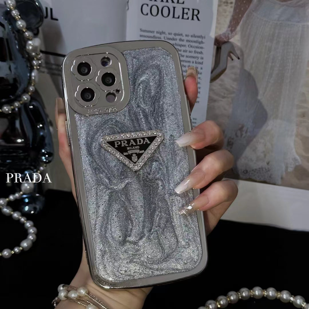 Prada SparkLuxe Glitter Phone Case