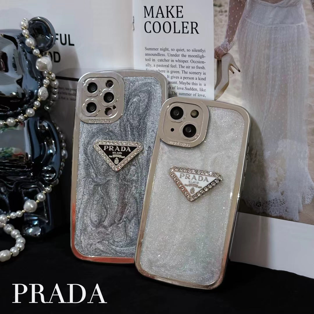 Prada SparkLuxe Glitter Phone Case