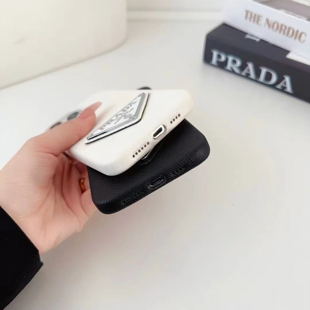 Prada Signature Slim Fit Phone Case