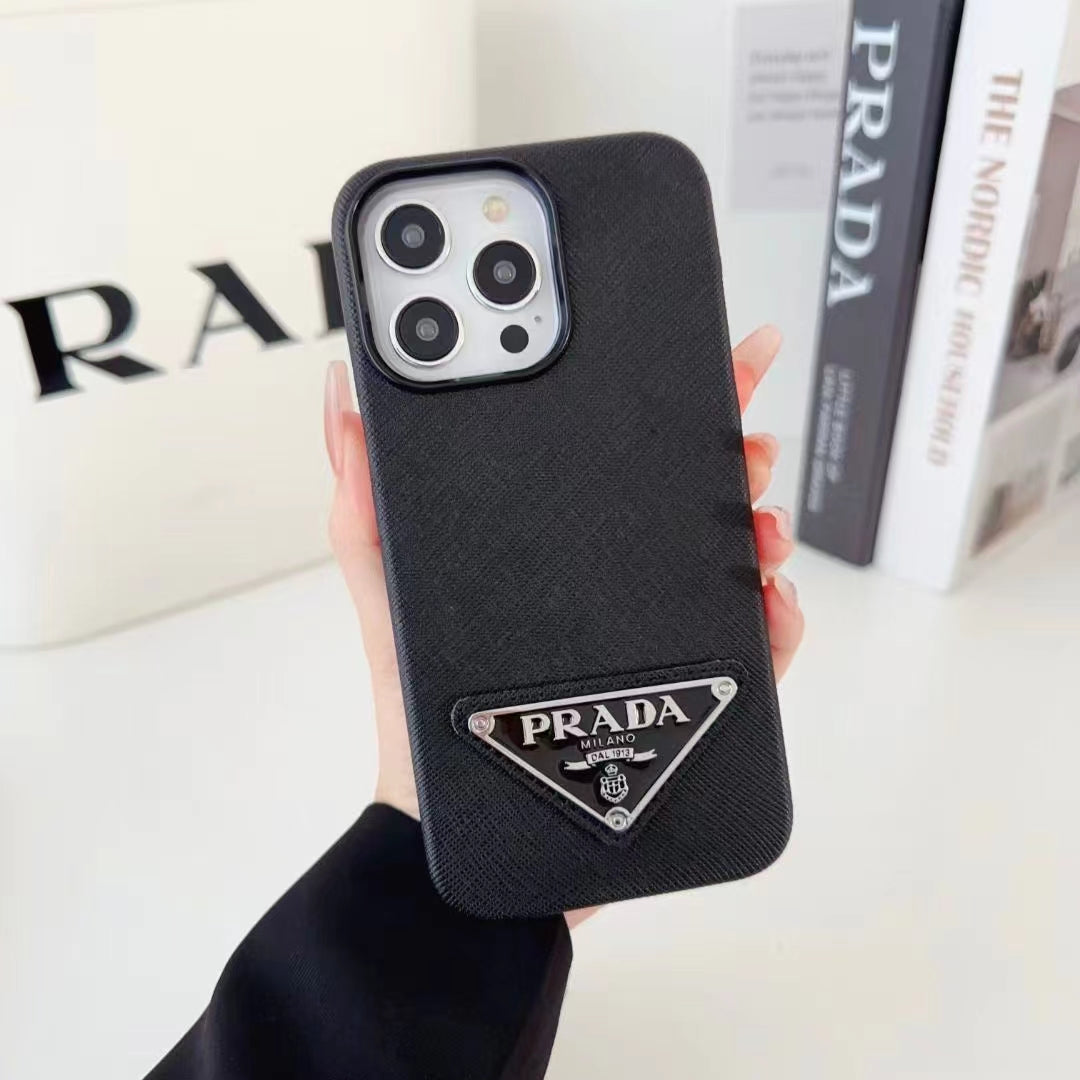 Prada Signature Slim Fit Phone Case