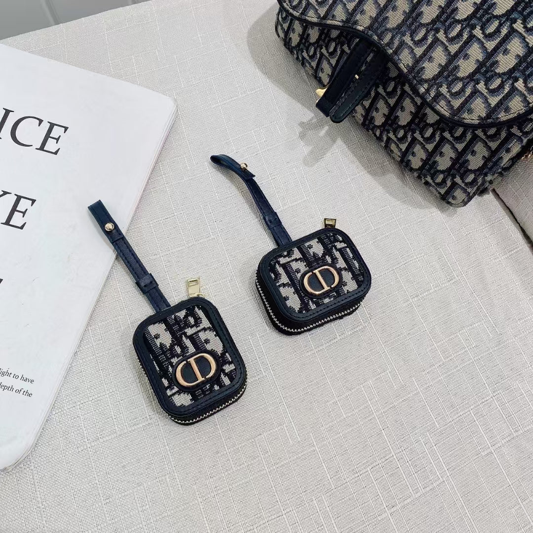 Elegant Dior Signature AirPods Case