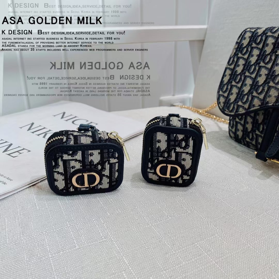 Elegant Dior Signature AirPods Case