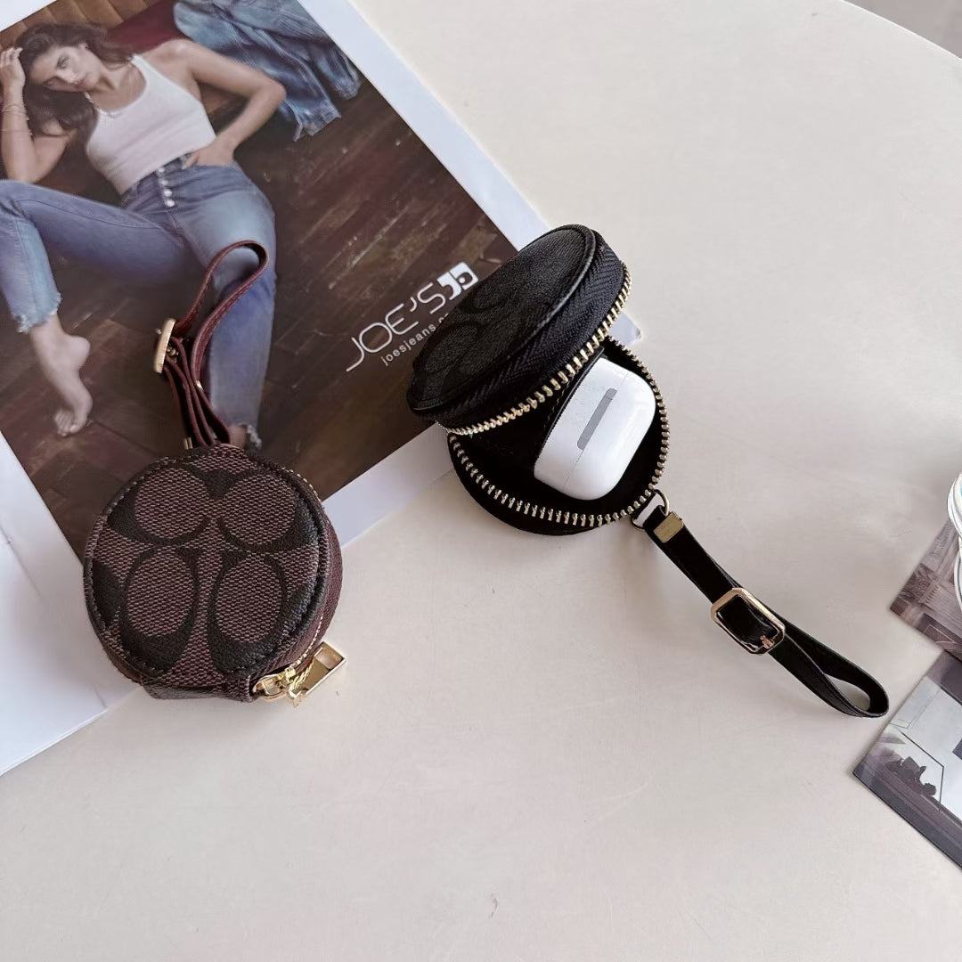 Coach Signature Snap Case for AirPods