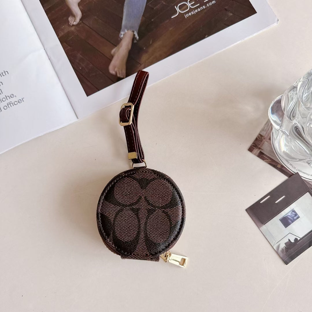 Coach Signature Snap Case for AirPods