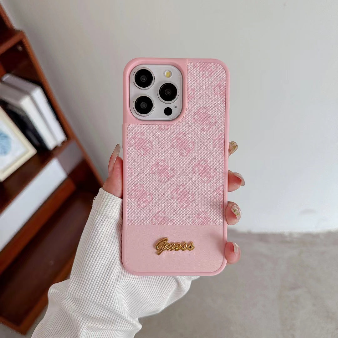 Chic Style Guess Logo iPhone Case