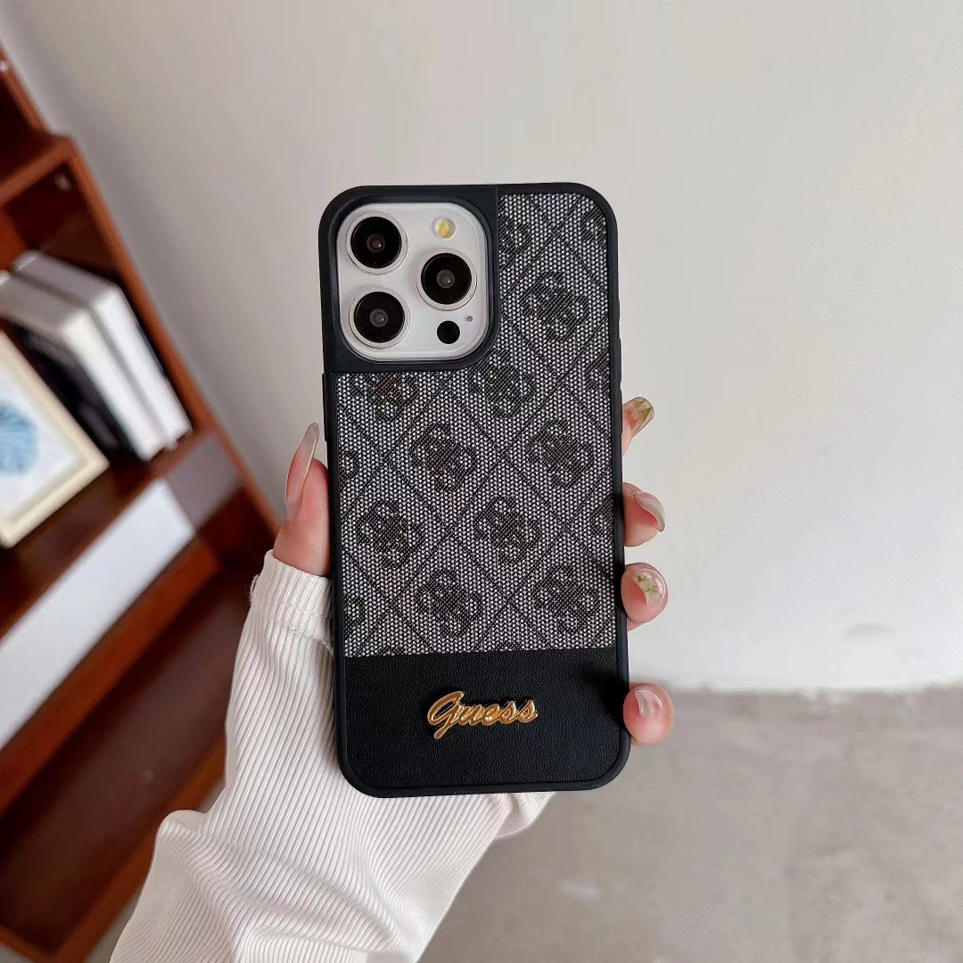 Chic Style Guess Logo iPhone Case
