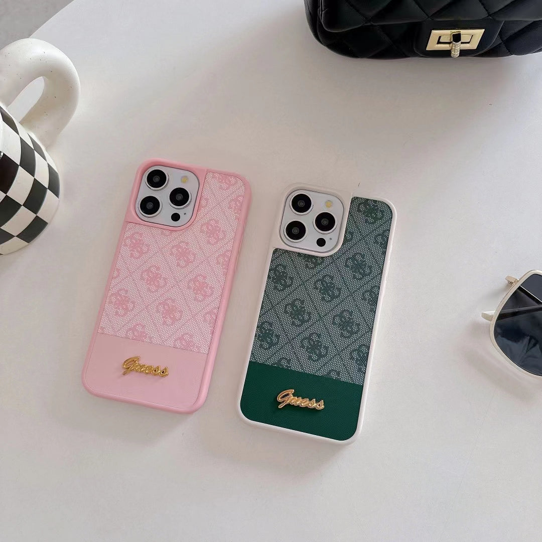 Chic Style Guess Logo iPhone Case