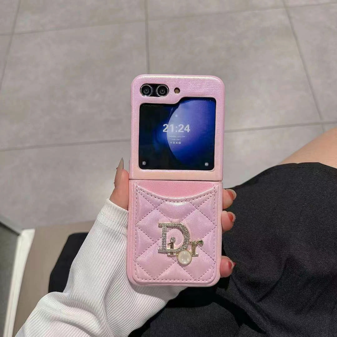 Christian Dior Sleek Half-Screen Case for Samsung Z Flip