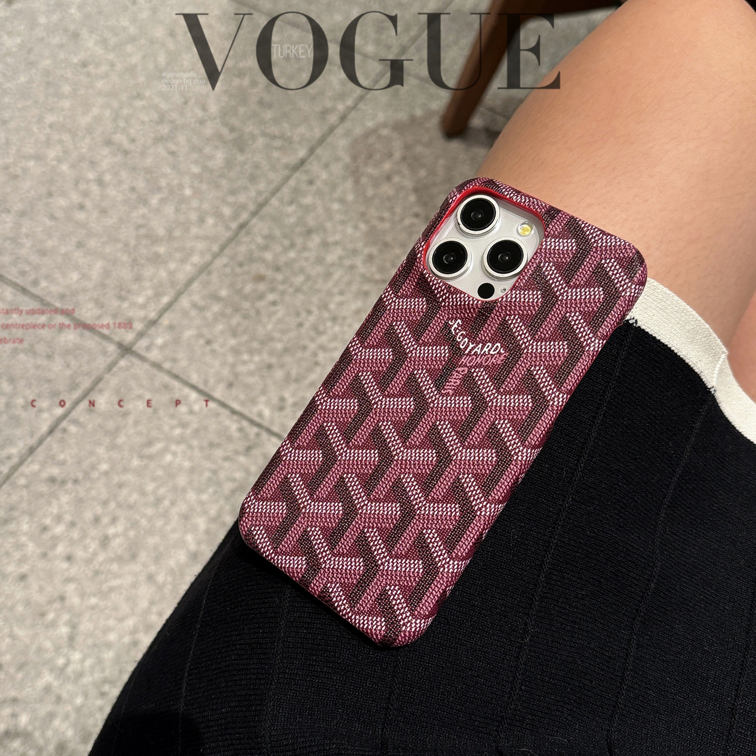 Goyard Graphic Slim Case