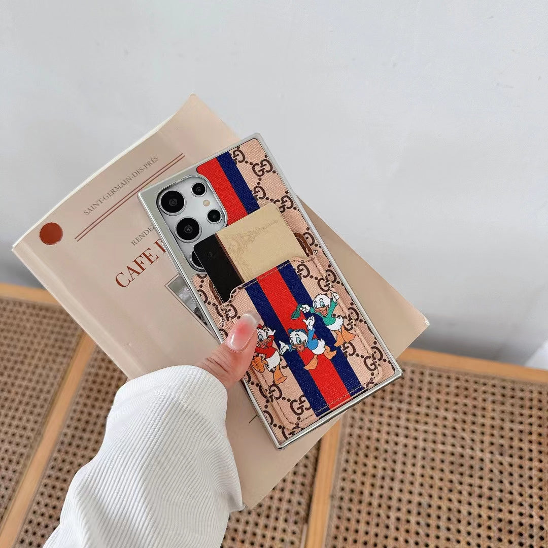 Minimalist Samsung Galaxy Case with Card Slots