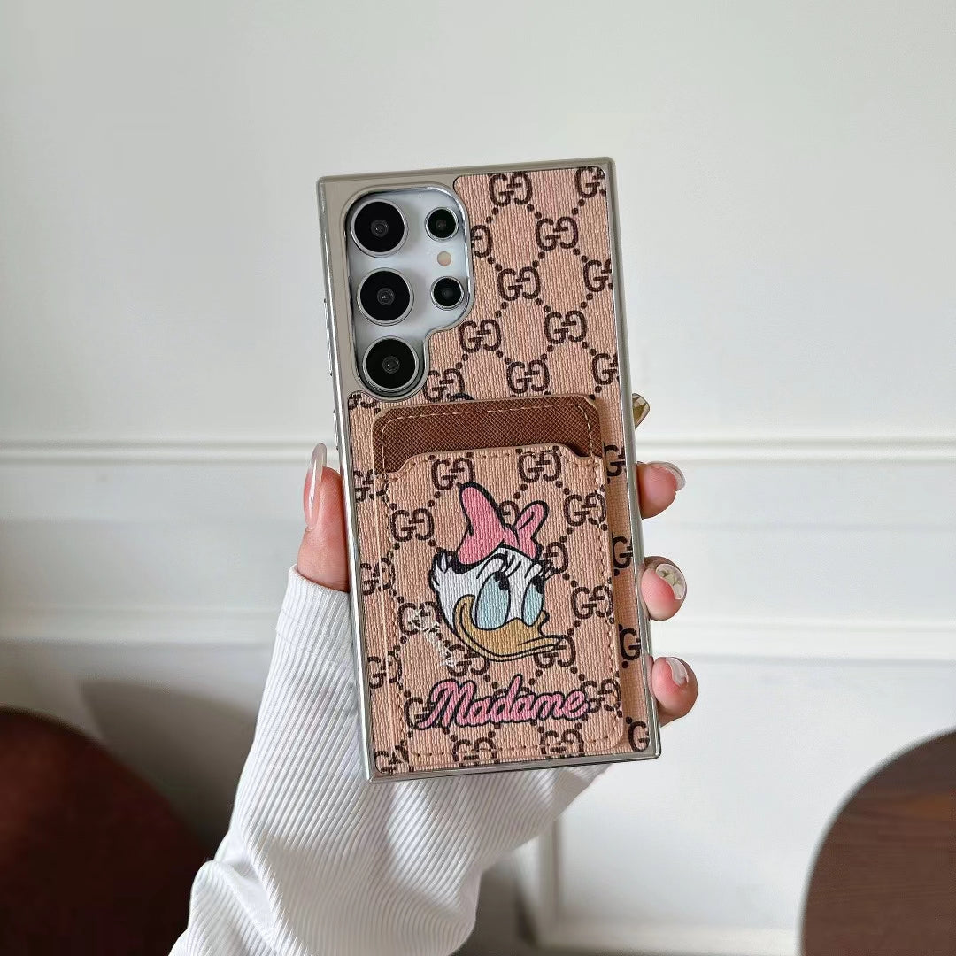 Minimalist Samsung Galaxy Case with Card Slots