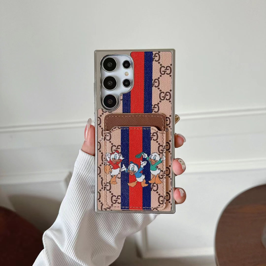 Minimalist Samsung Galaxy Case with Card Slots