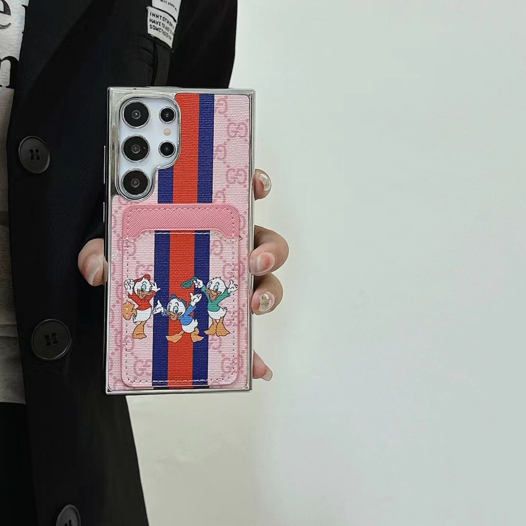 Minimalist Samsung Galaxy Case with Card Slots