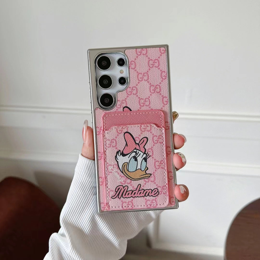 Minimalist Samsung Galaxy Case with Card Slots