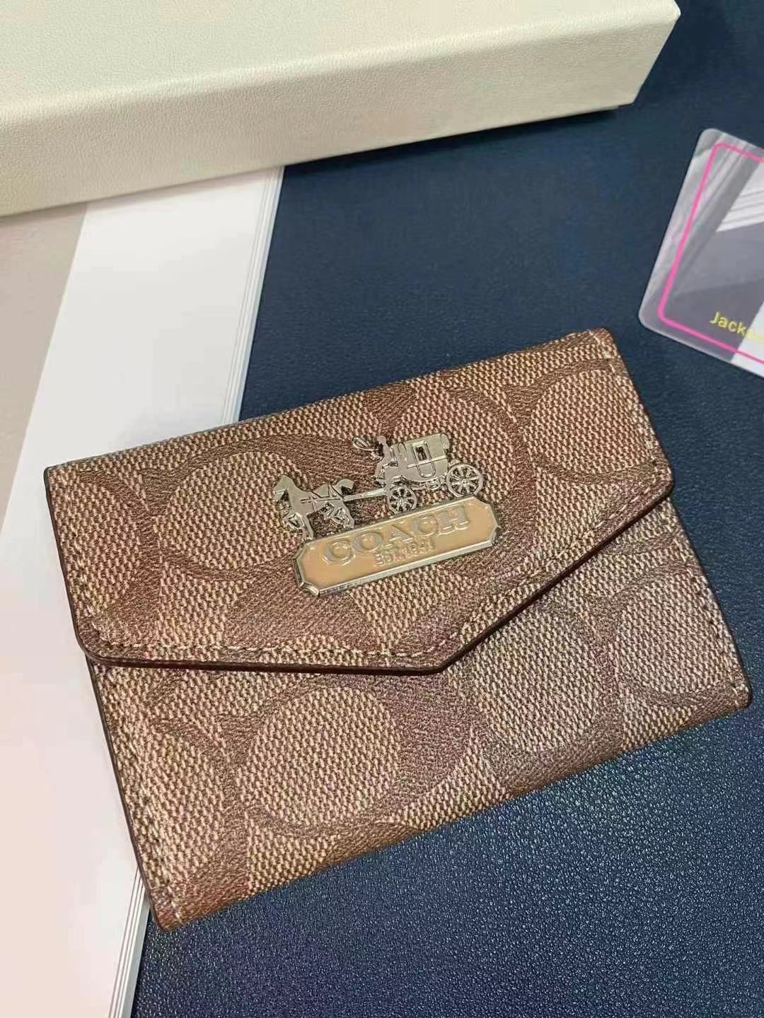 SleekFit Coach Card Case