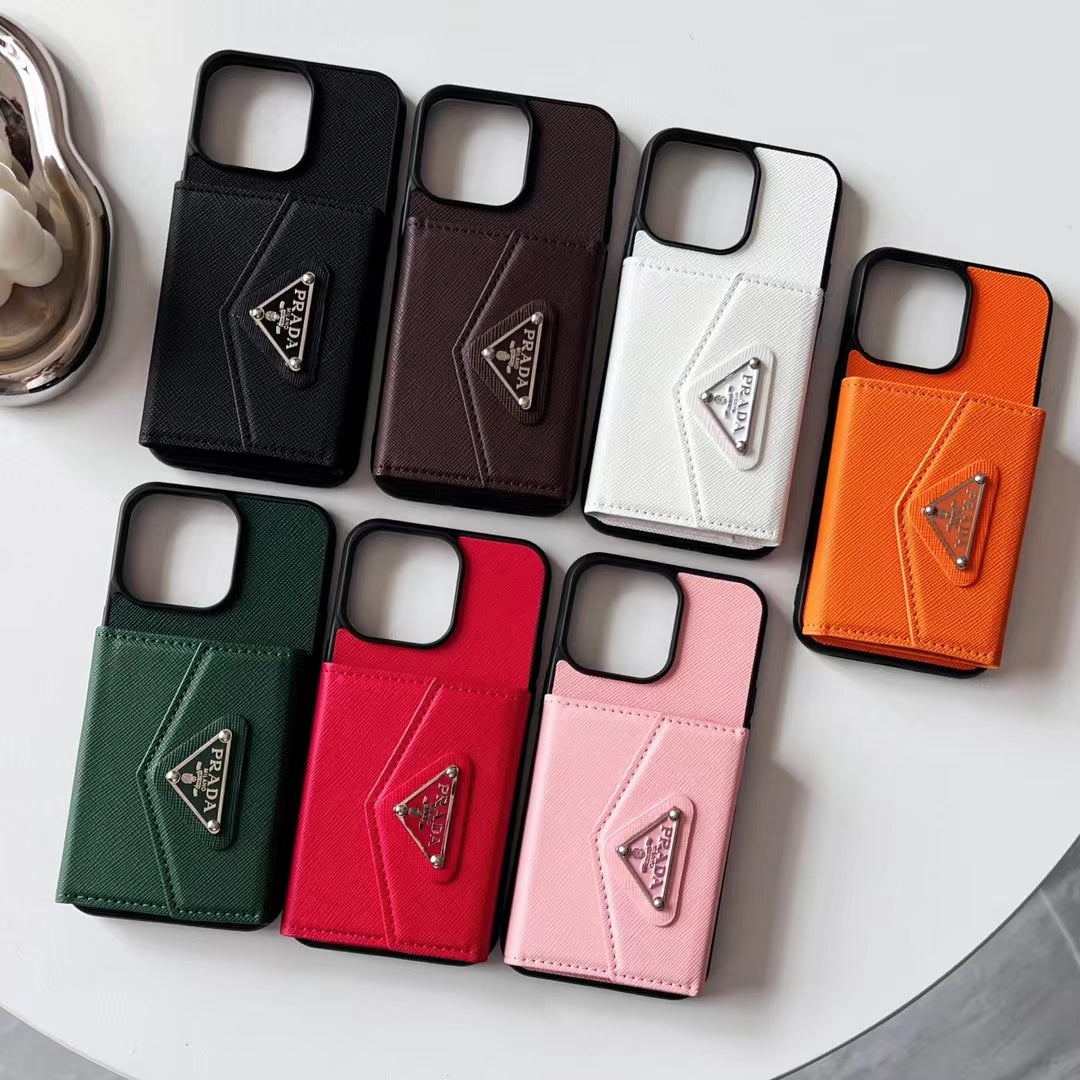 Prada On-the-Go Luxe Phone Case with Card Case