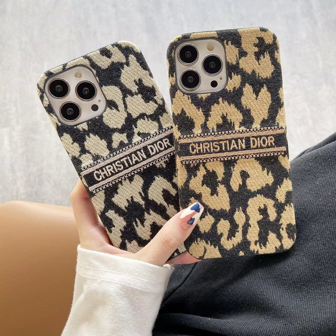 Modern Chic Christian Dior iPhone Case